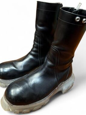 Rick Owens Creeper Bozo Tractor Boots